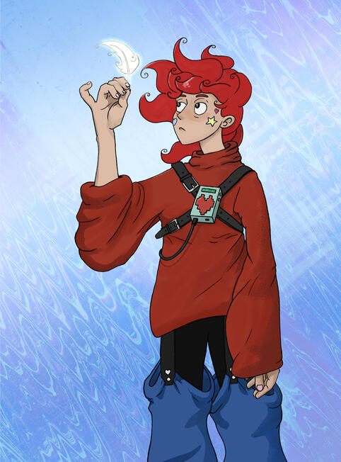 Alain Character Design | Digital